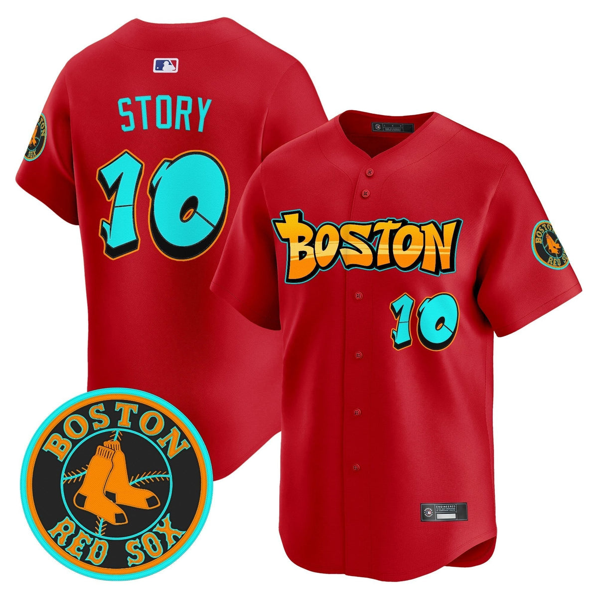 BOS 'Graffiti Streetstyle Edition' Vapor Premier Limited Jersey - Stitched