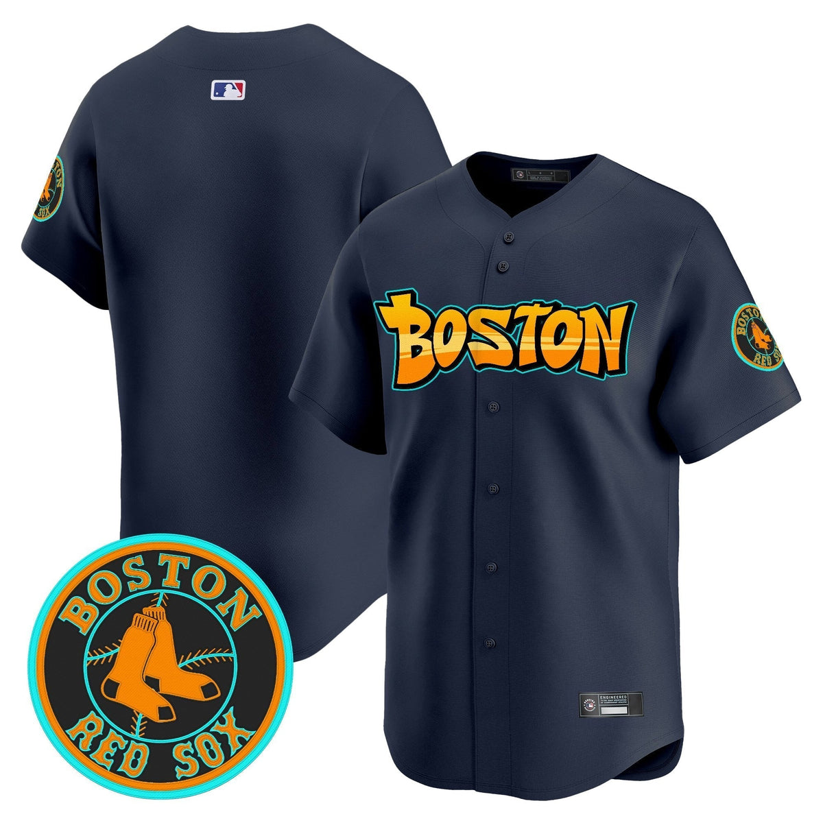 BOS 'Graffiti Streetstyle Edition' Vapor Premier Limited Jersey - Stitched