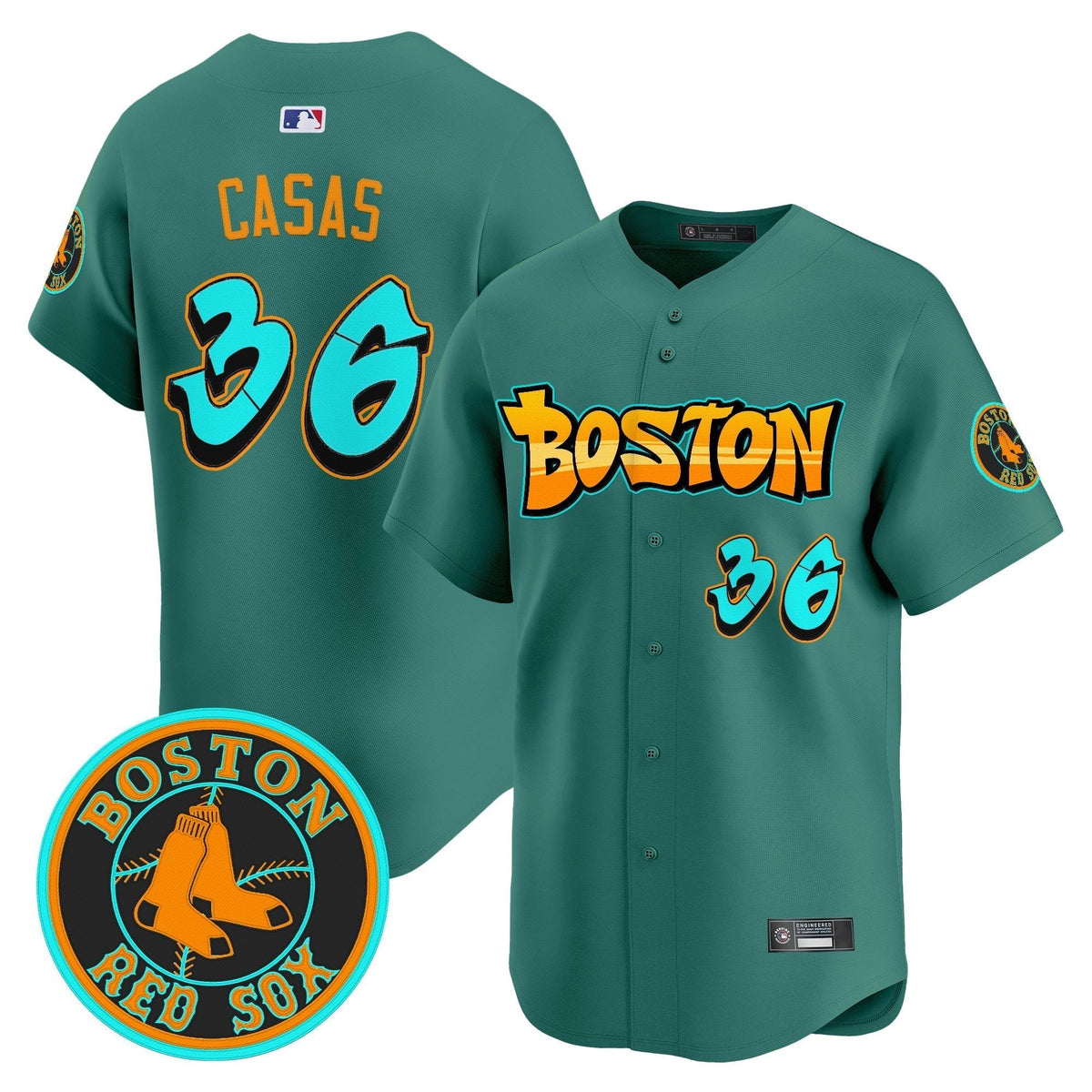 BOS 'Graffiti Streetstyle Edition' Vapor Premier Limited Jersey - Stitched