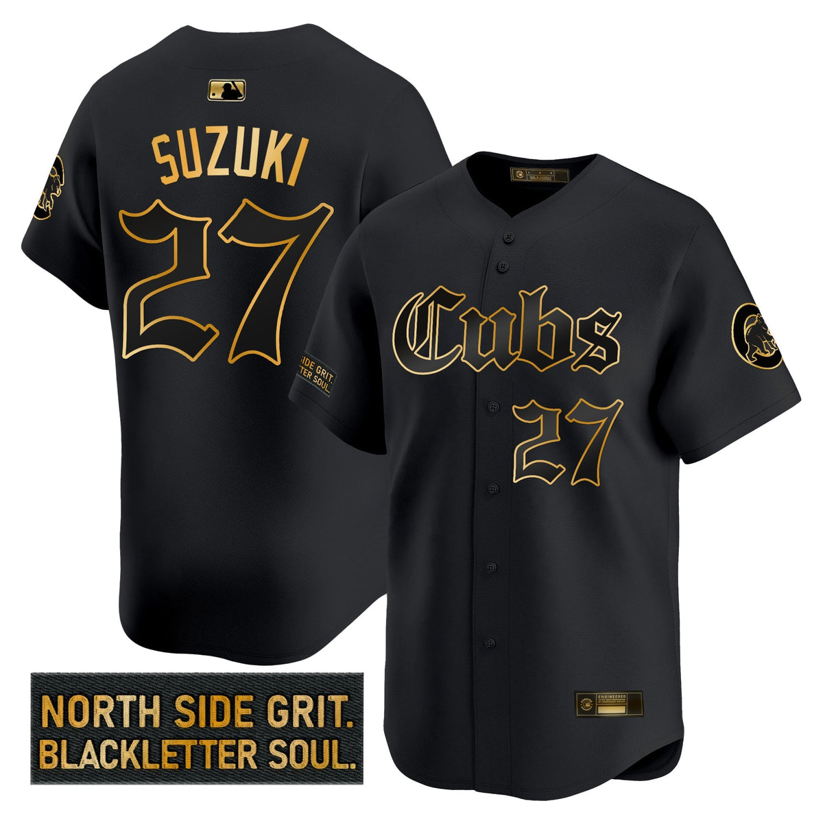 CHC 'Gothic North Side Edition' Gold Vapor Premier Limited Jersey - Stitched