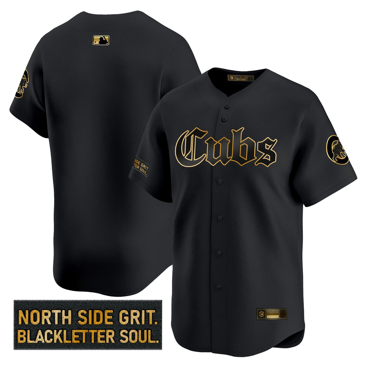 CHC 'Gothic North Side Edition' Gold Vapor Premier Limited Jersey - Stitched