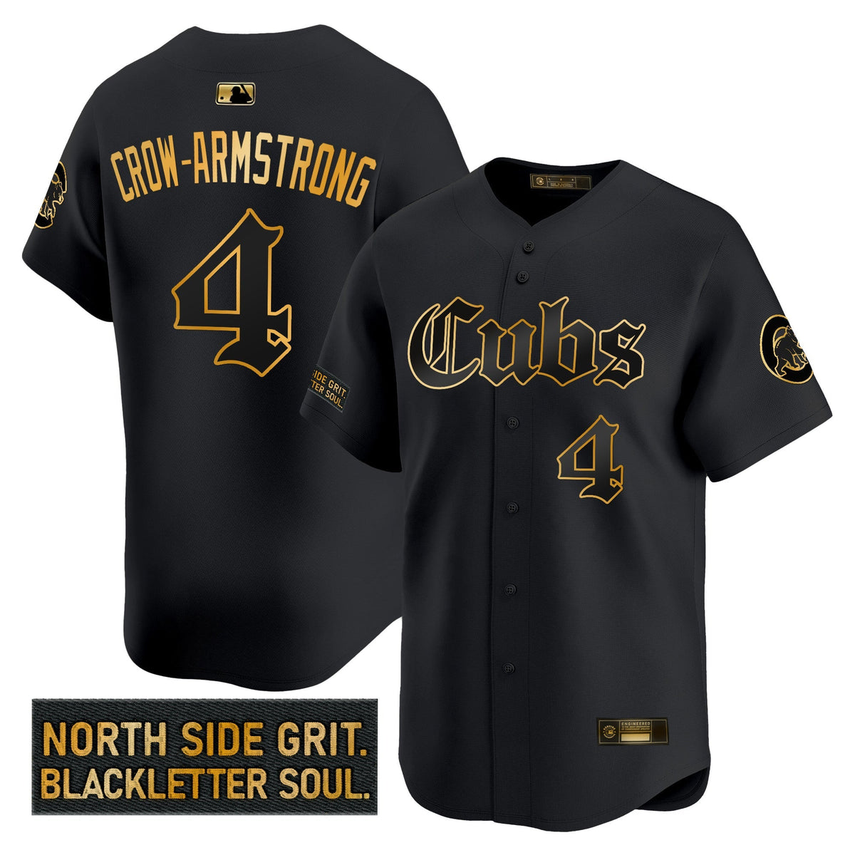 CHC 'Gothic North Side Edition' Gold Vapor Premier Limited Jersey - Stitched