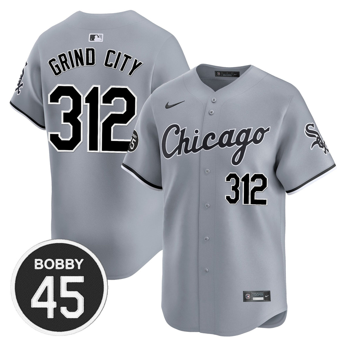 CWS Bobby Jenks Vapor Premier Limited Jersey - Stitched