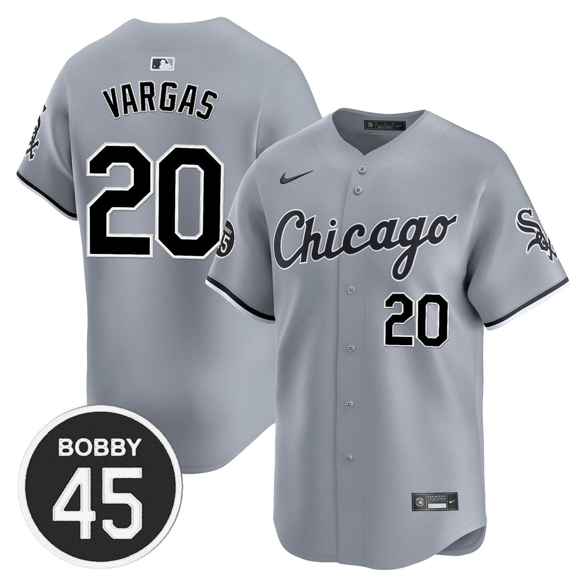 CWS Bobby Jenks Vapor Premier Limited Jersey - Stitched