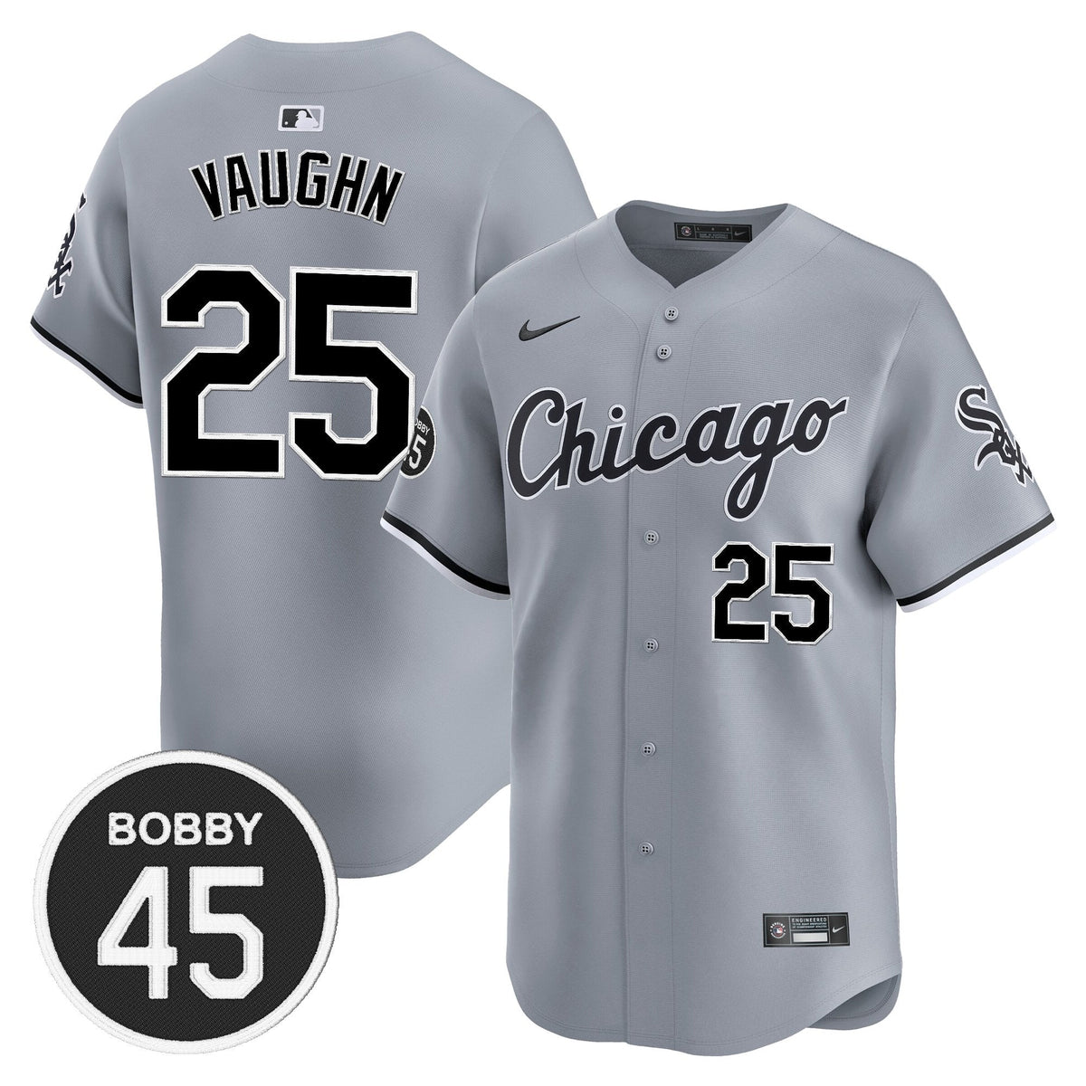 CWS Bobby Jenks Vapor Premier Limited Jersey - Stitched