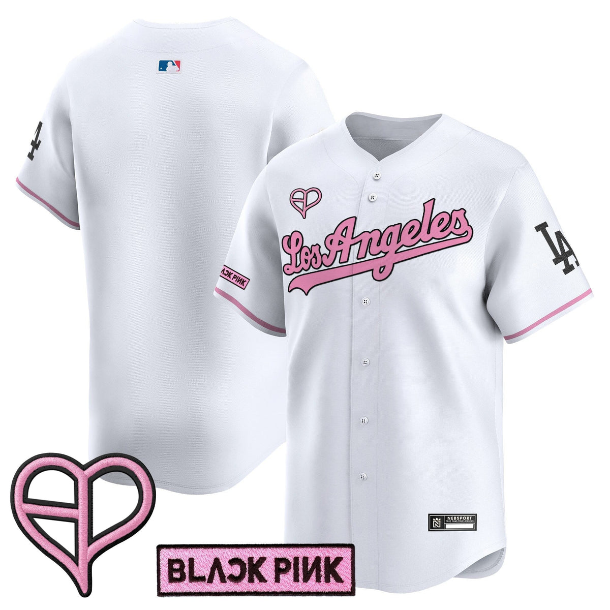 LAD x BLACKPINK 2025 Vapor Premier Limited Jersey - Stitched
