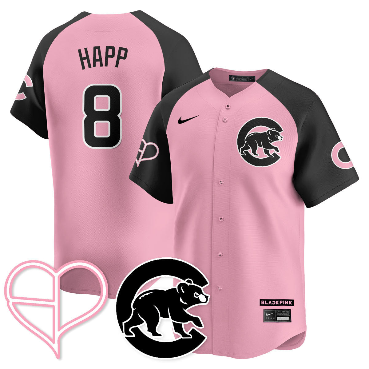 CHC BLΛƆKPIИK 2025 Limited Jersey - Stitched