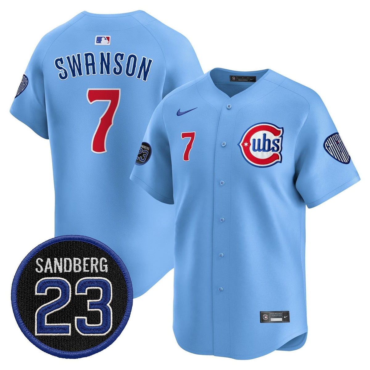 CHC 'Ryne Sandberg Tribute' Vapor Premier Limited Jersey V2 - Stitched