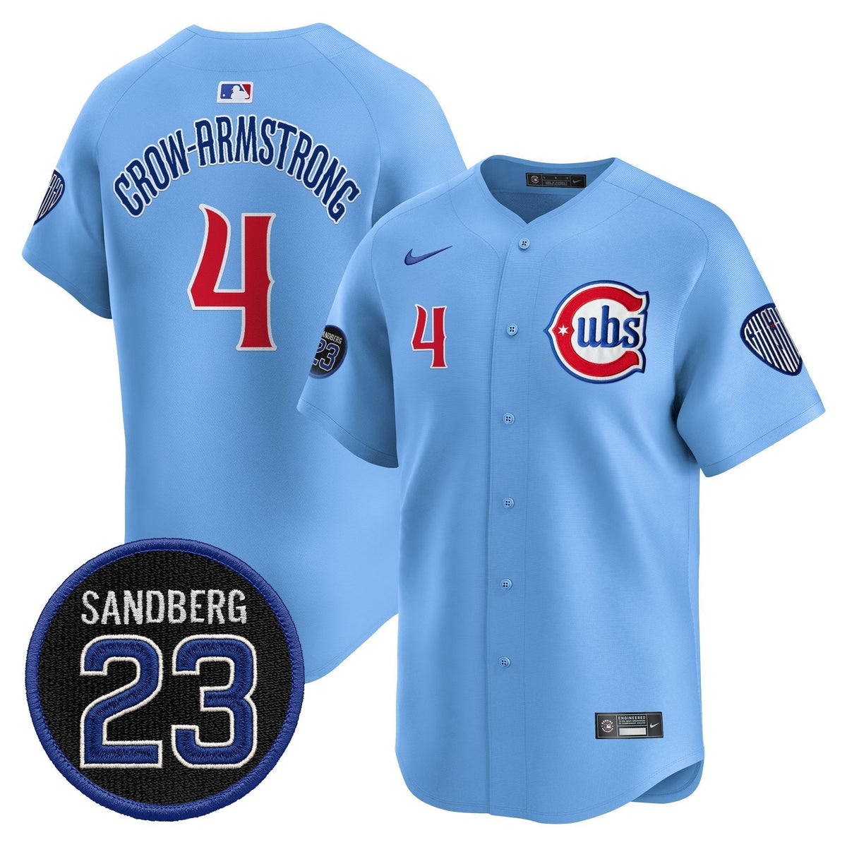 CHC 'Ryne Sandberg Tribute' Vapor Premier Limited Jersey V2 - Stitched