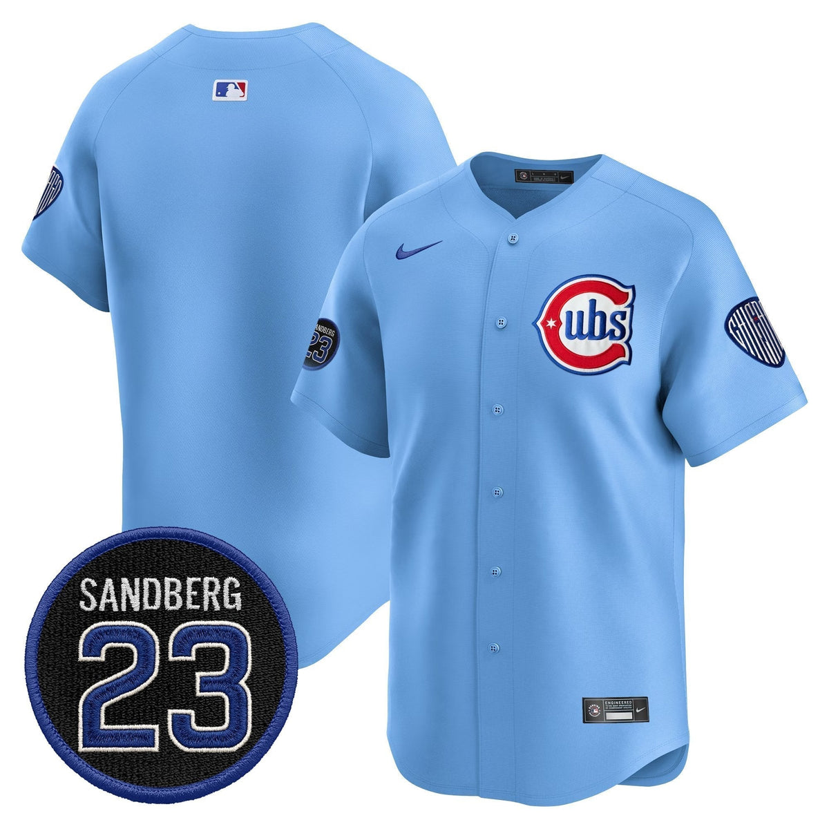 CHC 'Ryne Sandberg Tribute' Vapor Premier Limited Jersey V2 - Stitched