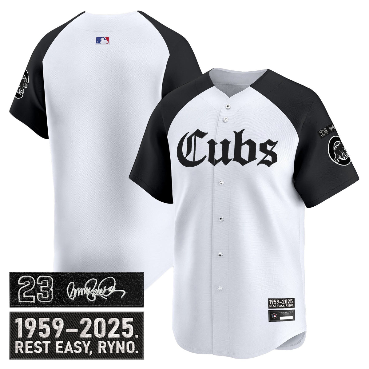 CHC 'Ryne Sandberg Tribute' Vapor Premier Limited Jersey - Gothic Edition - All Stitched