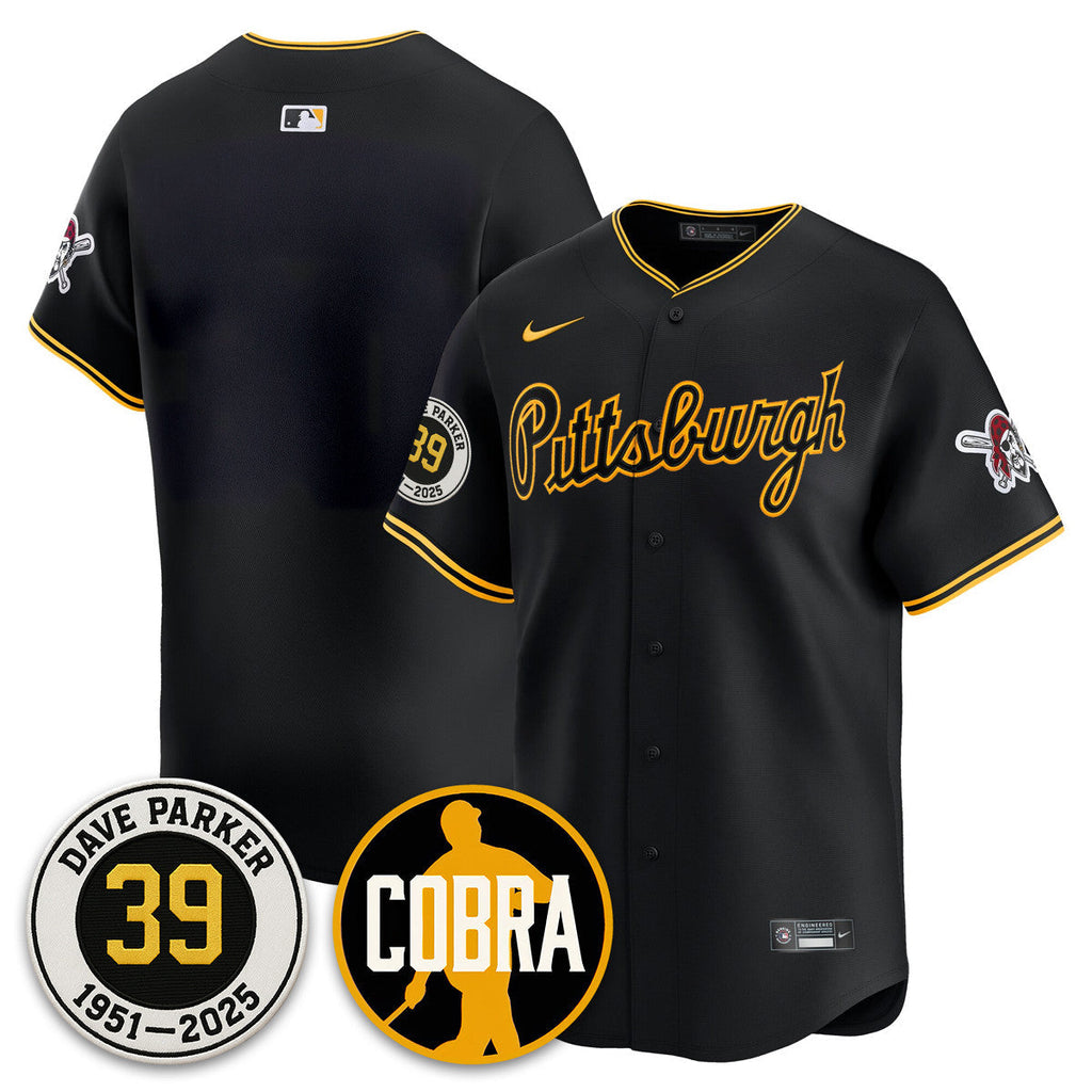 PIT Memories Dave Parker Jersey- âCOBRAâ Patch - All Stitched