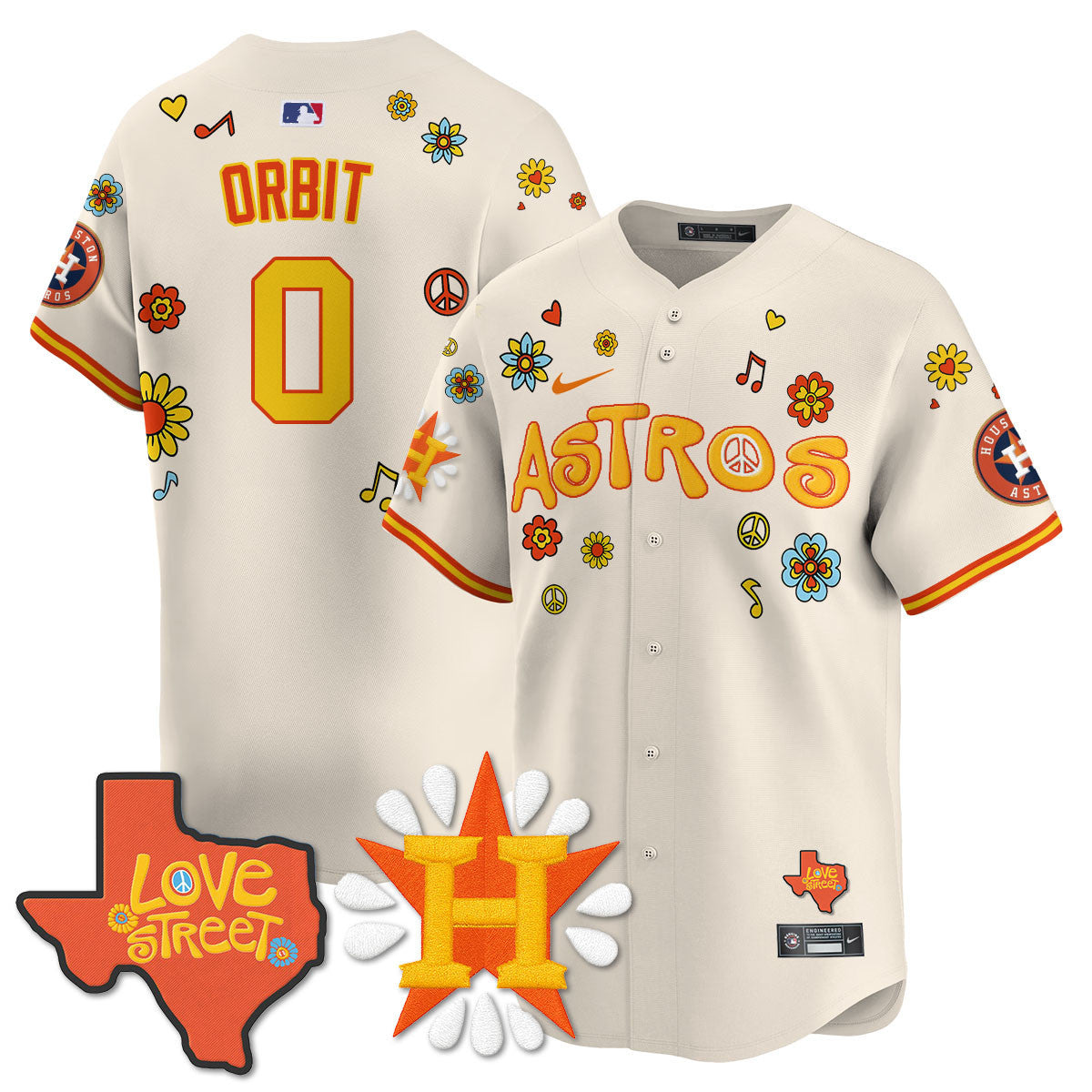 HOU "Love Street" Limited Jersey - All Stitched