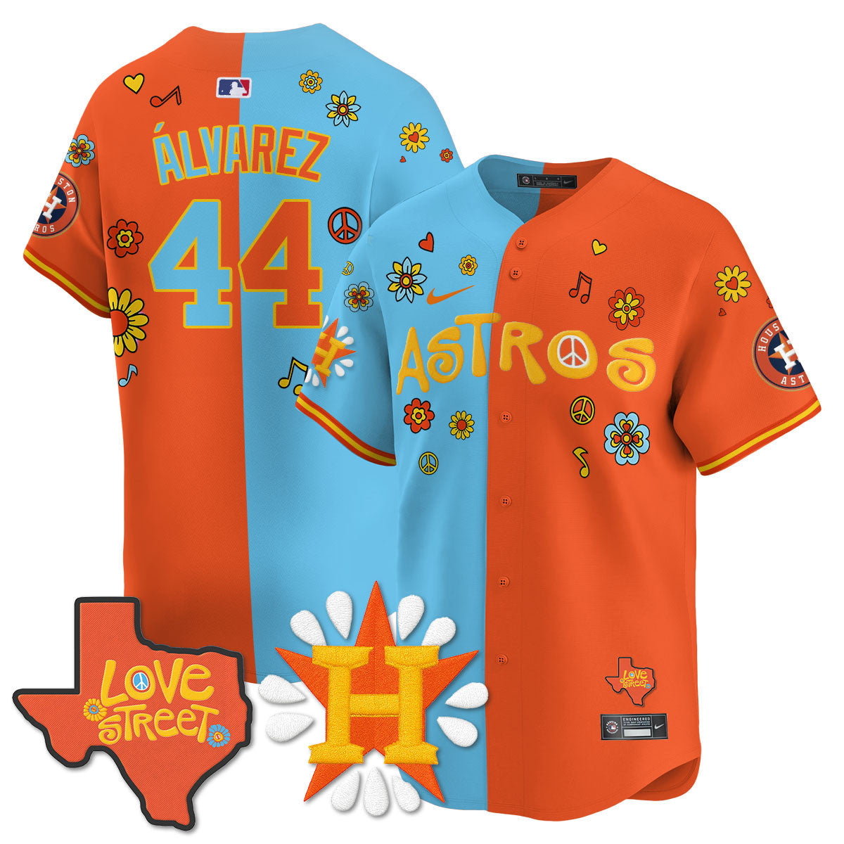 HOU "Love Street" Limited Jersey - All Stitched