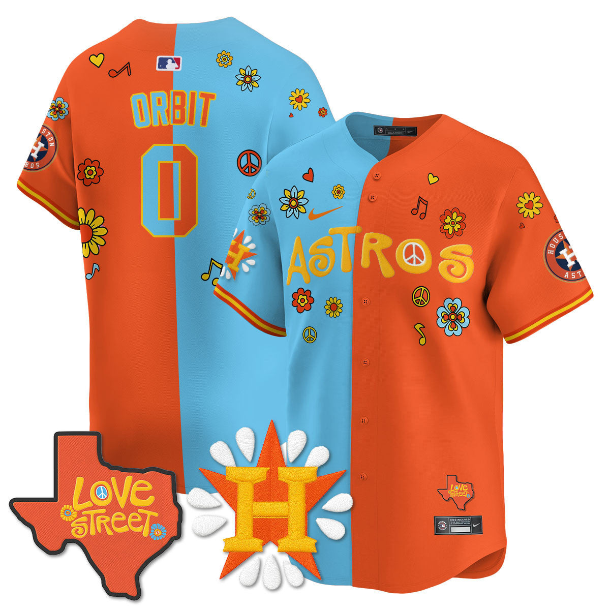 HOU "Love Street" Limited Jersey - All Stitched