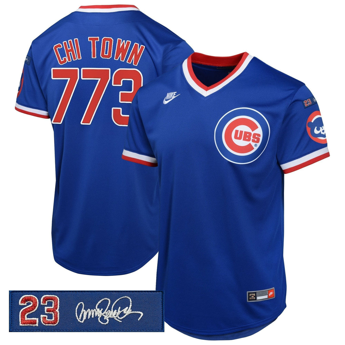 CHC 'Ryne Sandberg Tribute Patch' Cooperstown Jersey - All Stitched
