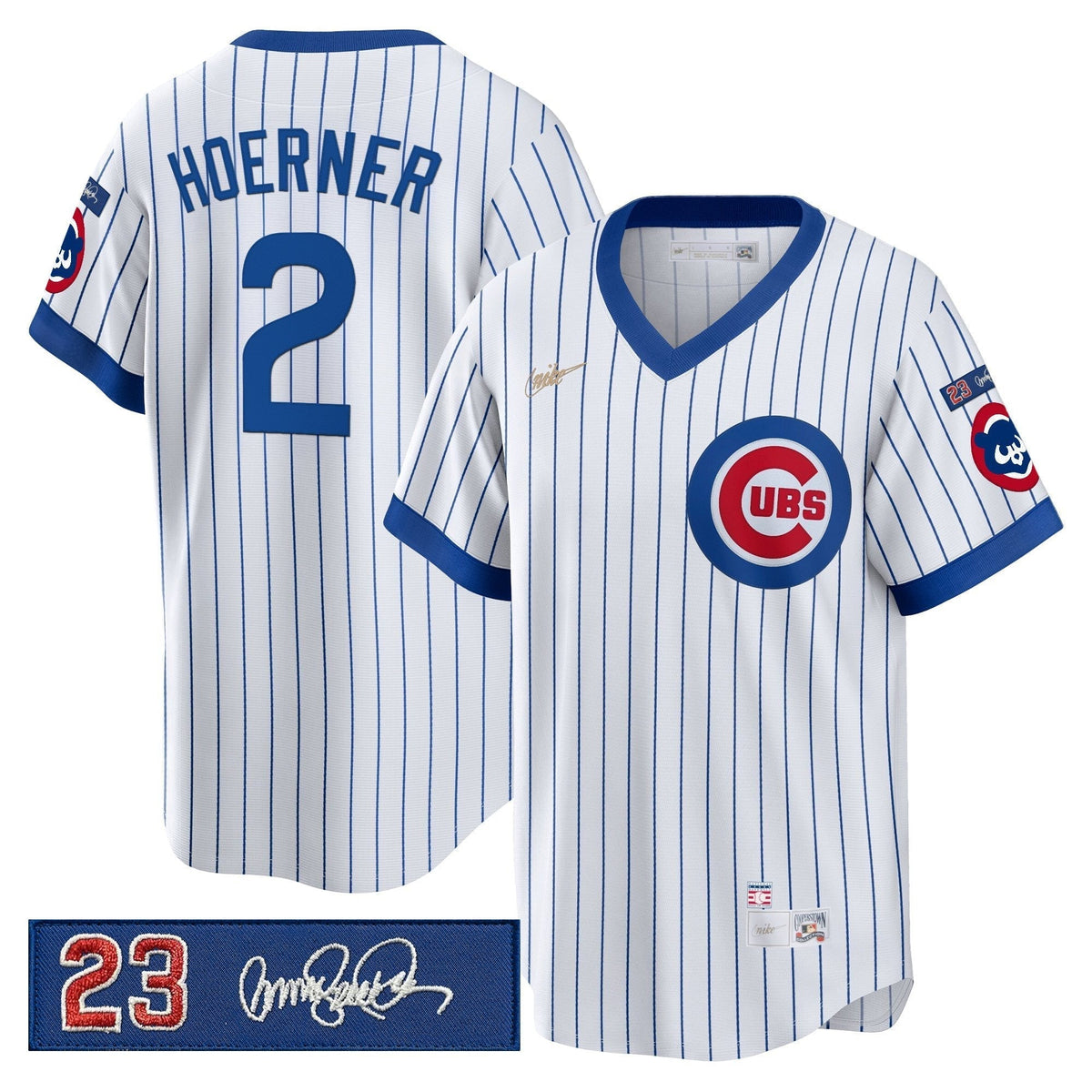 CHC 'Ryne Sandberg Tribute Patch' Cooperstown Jersey - All Stitched