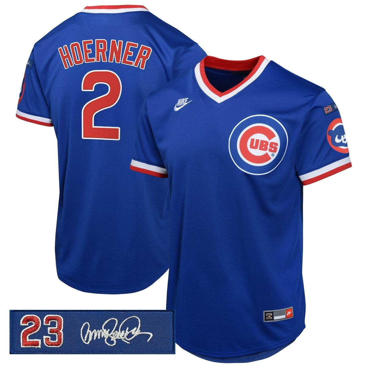 CHC 'Ryne Sandberg Tribute Patch' Cooperstown Jersey - All Stitched
