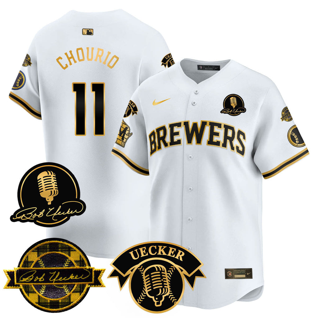 MIL 2025 Limited Jersey - Bob Uecker Patch - All Stitched