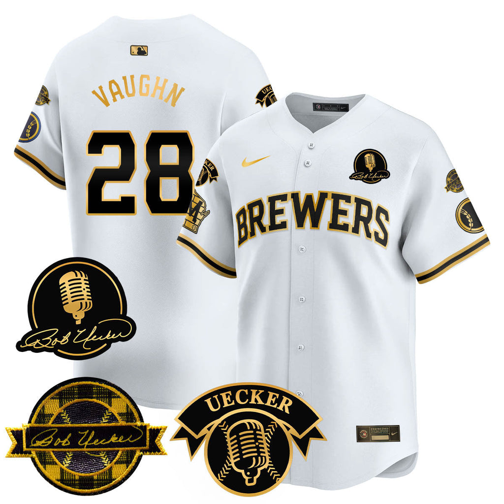 MIL 2025 Limited Jersey - Bob Uecker Patch - All Stitched