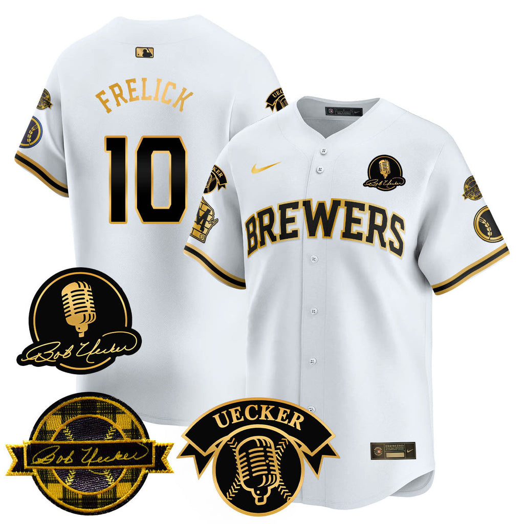 MIL 2025 Limited Jersey - Bob Uecker Patch - All Stitched