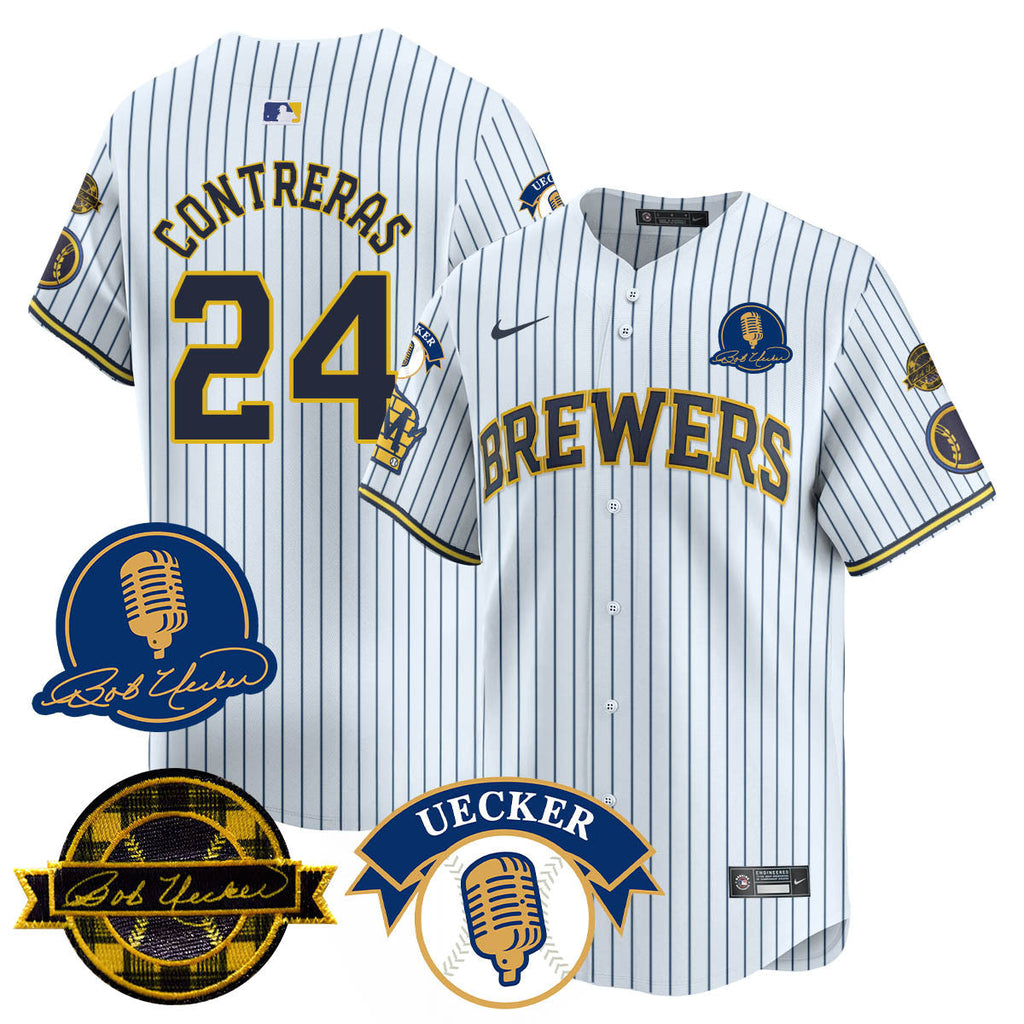 MIL 2025 Limited Jersey - Bob Uecker Patch - All Stitched