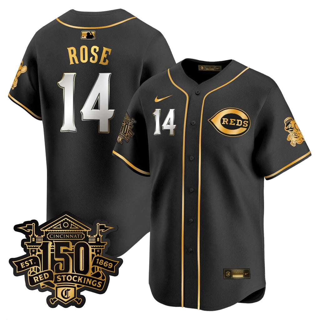 CIN 150th Anniversary Patch Vapor Premier Limited Jersey - All Stitched