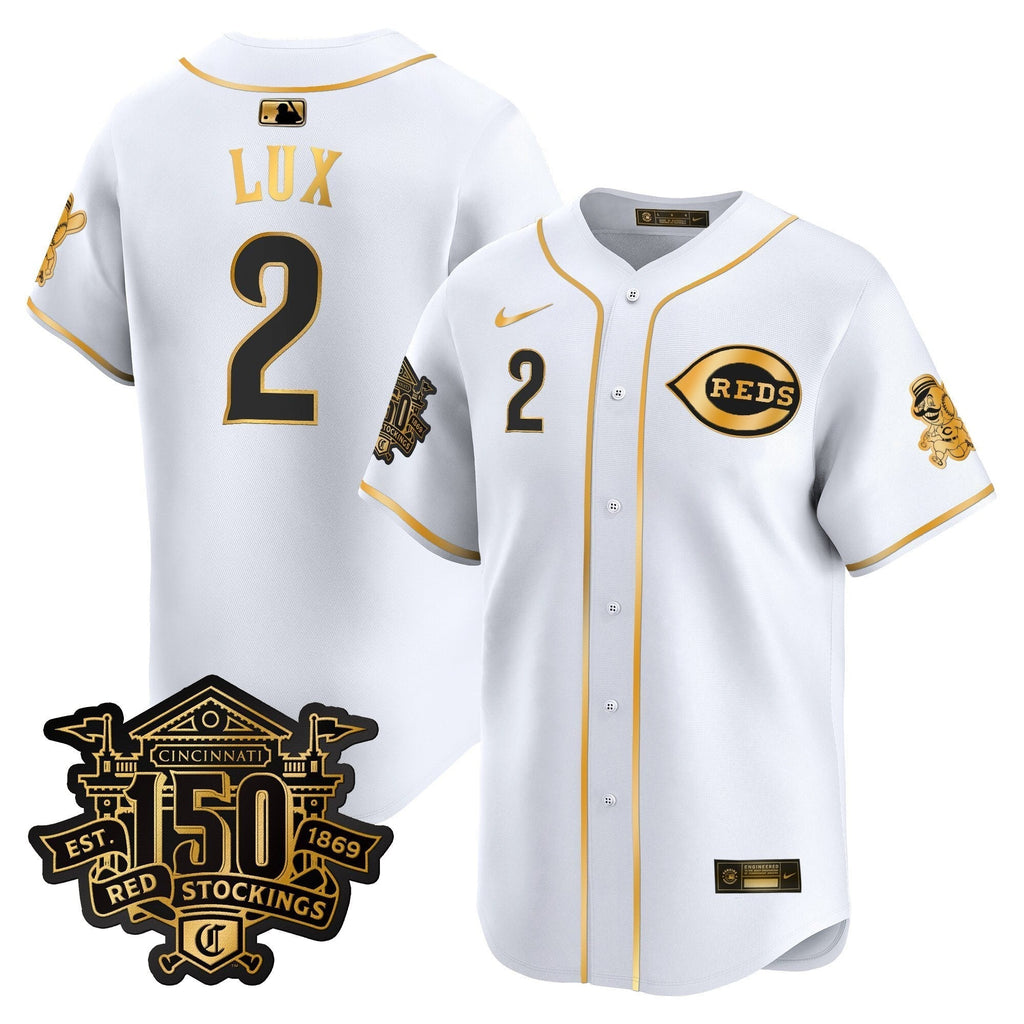 CIN 150th Anniversary Patch Vapor Premier Limited Jersey - All Stitched