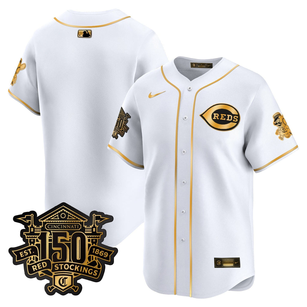 CIN 150th Anniversary Patch Vapor Premier Limited Jersey - All Stitched