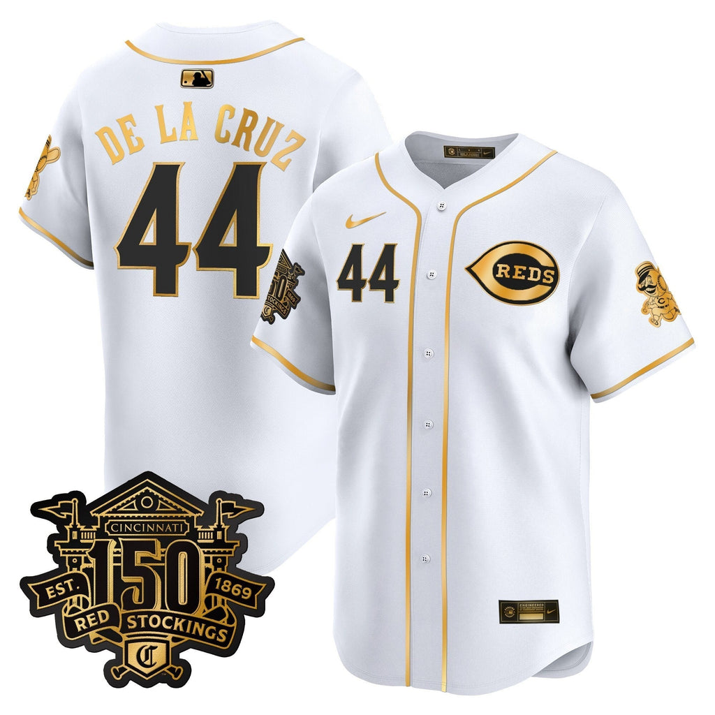 CIN 150th Anniversary Patch Vapor Premier Limited Jersey - All Stitched