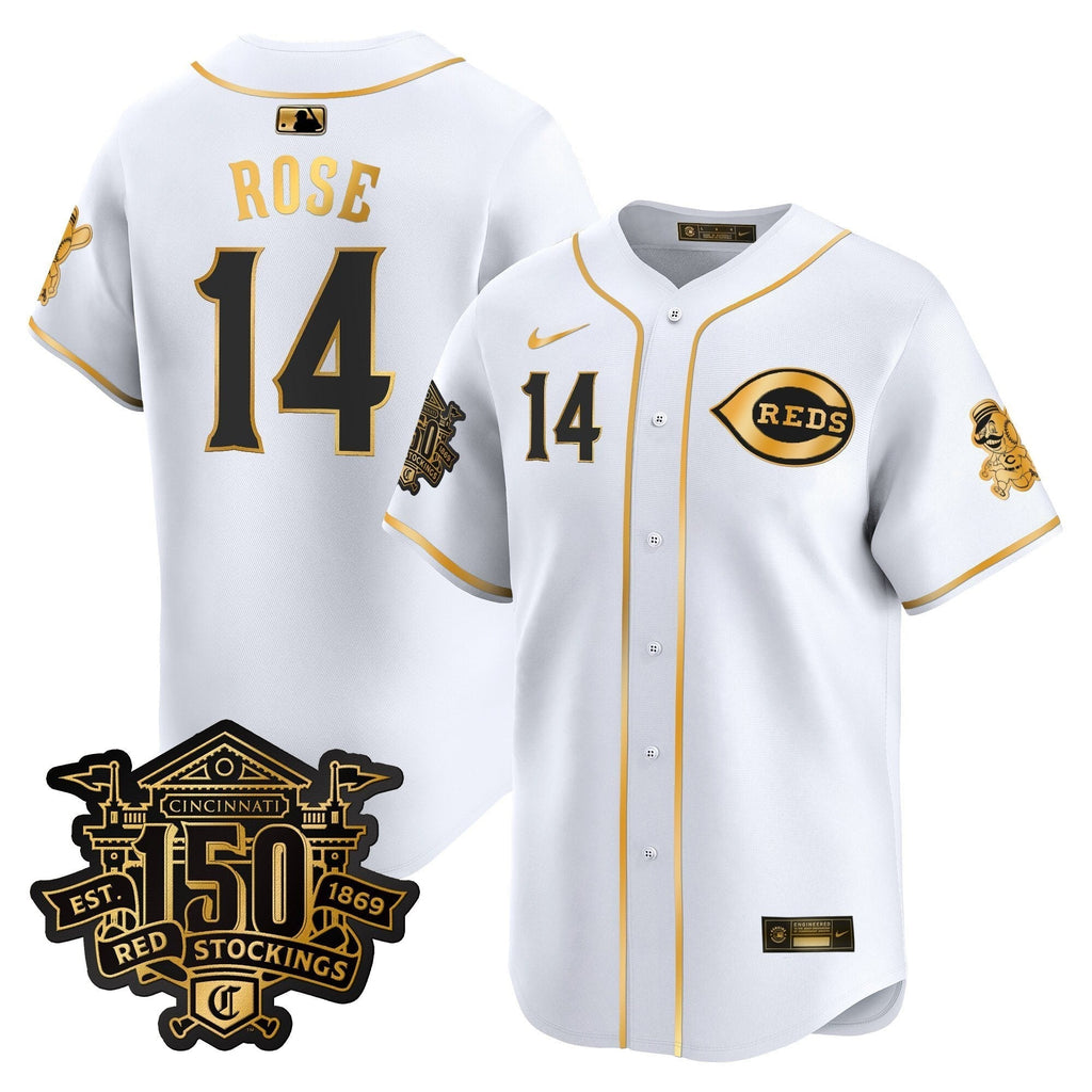 CIN 150th Anniversary Patch Vapor Premier Limited Jersey - All Stitched