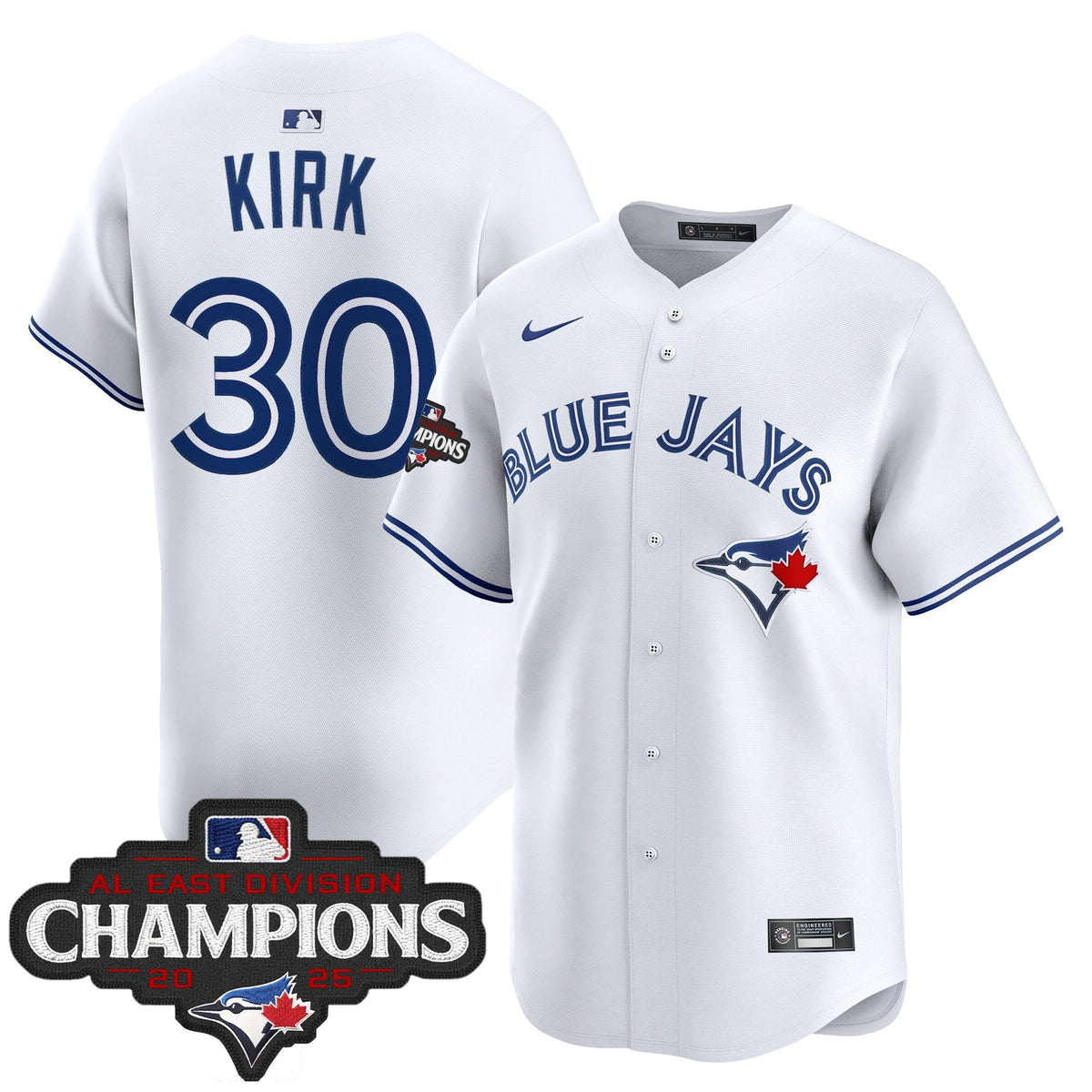 TOR 2025 AL East Division Champions Vapor Premier Limited Jersey - All Stitched