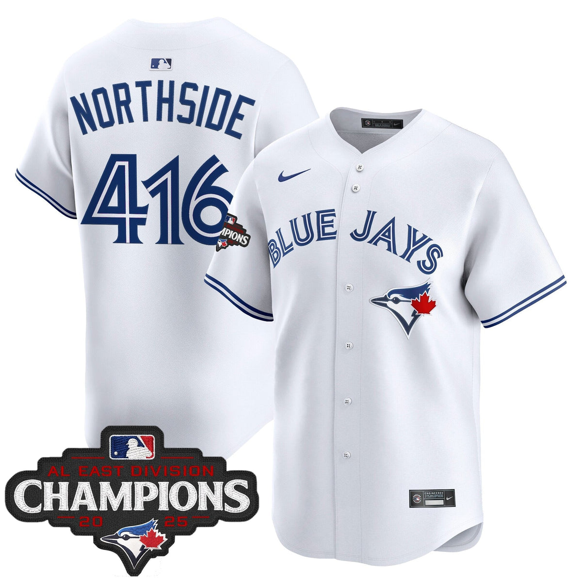 TOR 2025 AL East Division Champions Vapor Premier Limited Jersey - All Stitched