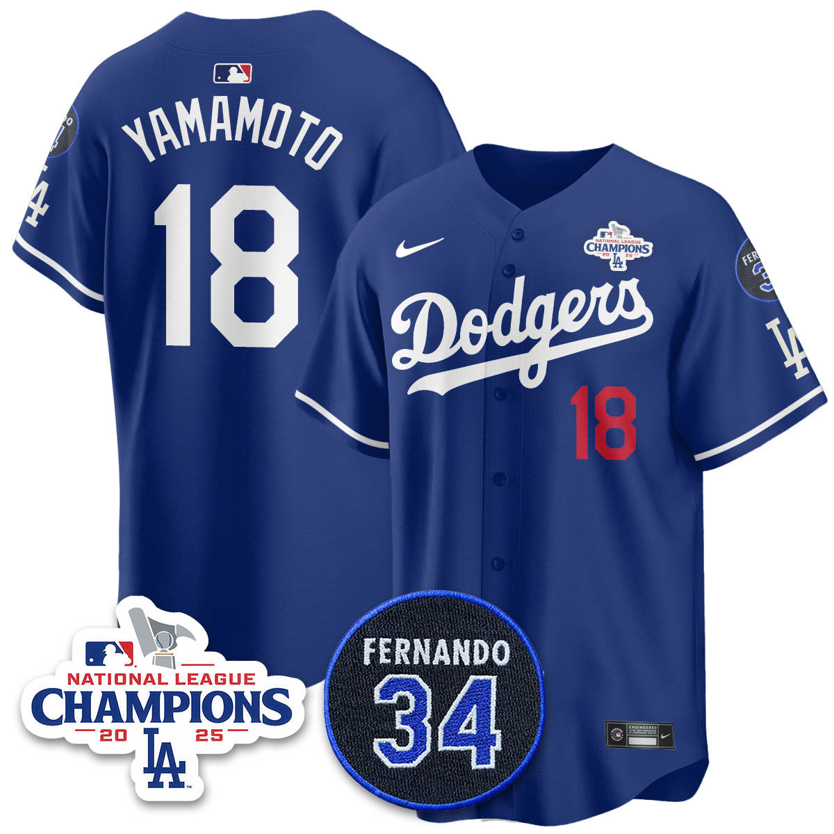 LAD 2025 NL Champions Men Jersey - All Stitched