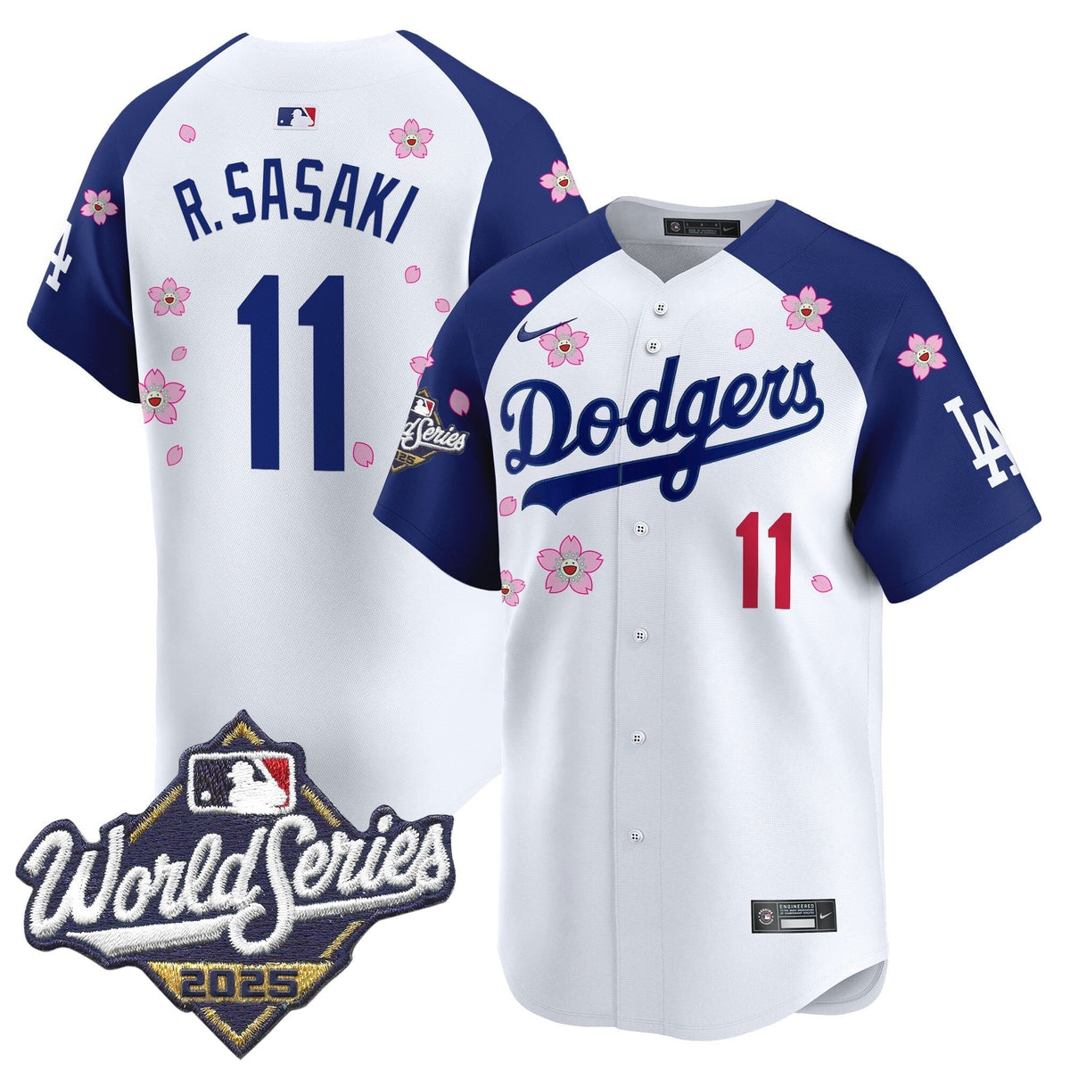 Dodgers 2025 World Series x Tokyo Series Vapor Premier Limited Jersey - All Stitched