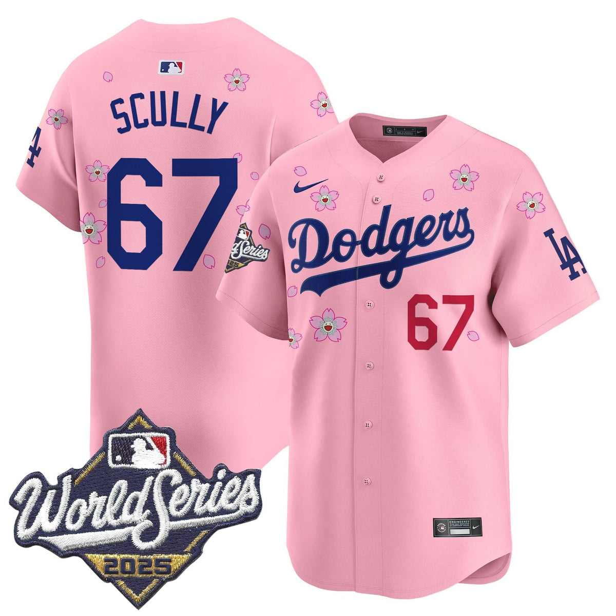 Dodgers 2025 World Series x Tokyo Series Vapor Premier Limited Jersey - All Stitched
