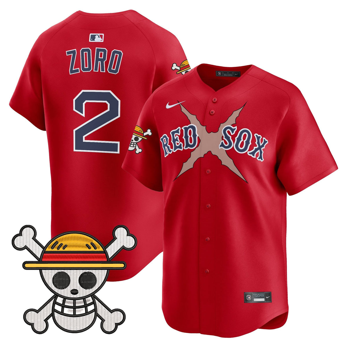 BOS x One Piece Vapor Premier Limited Jersey - Stitched