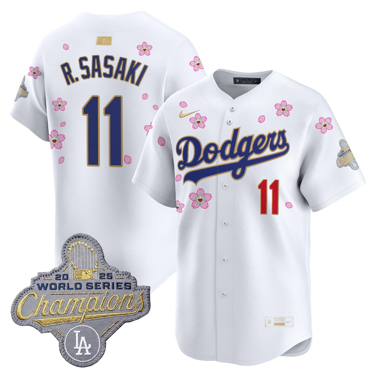 LAD "Tokyo Series x Gold Collection" Vapor Premier Limited Jersey - Stitched