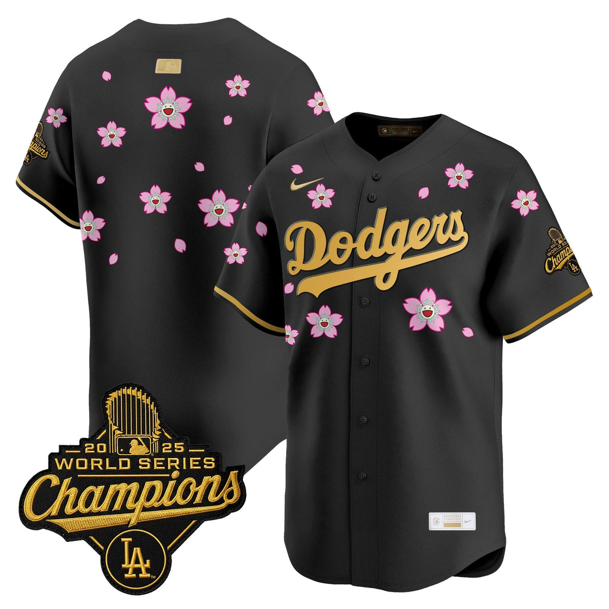 LAD "Tokyo Series x Gold Collection" Vapor Premier Limited Jersey - Stitched