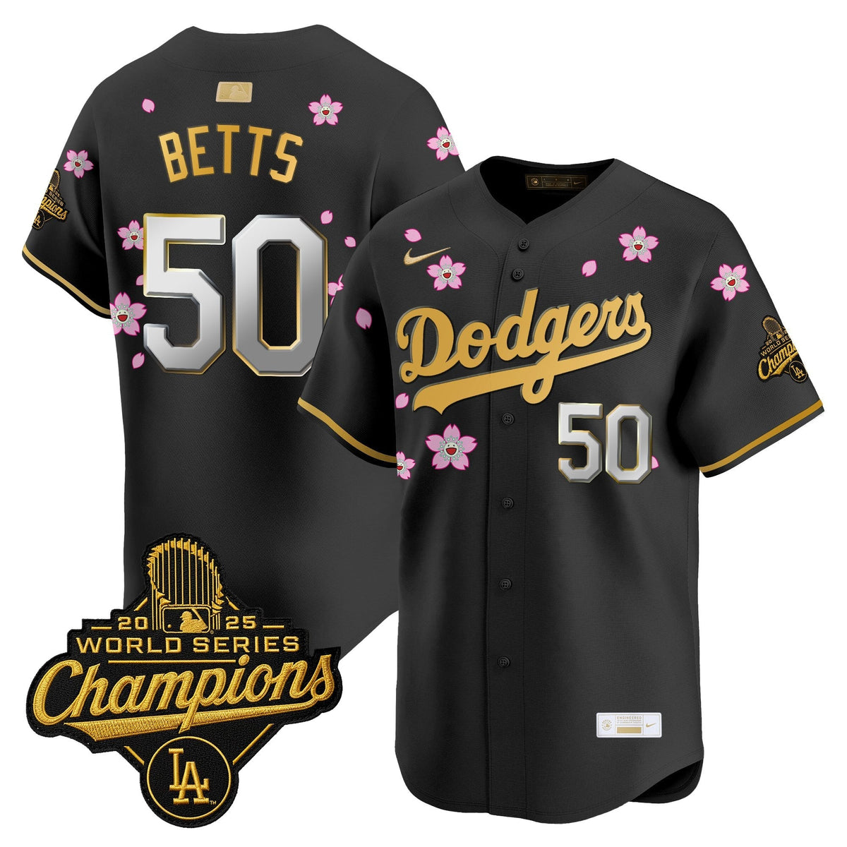 LAD "Tokyo Series x Gold Collection" Vapor Premier Limited Jersey - Stitched