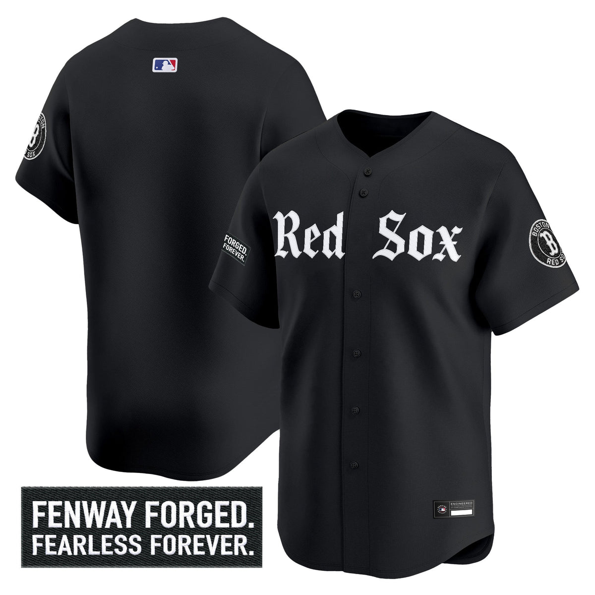BOS 'Gothic Edition' Vapor Premier Limited Jersey - Stitched
