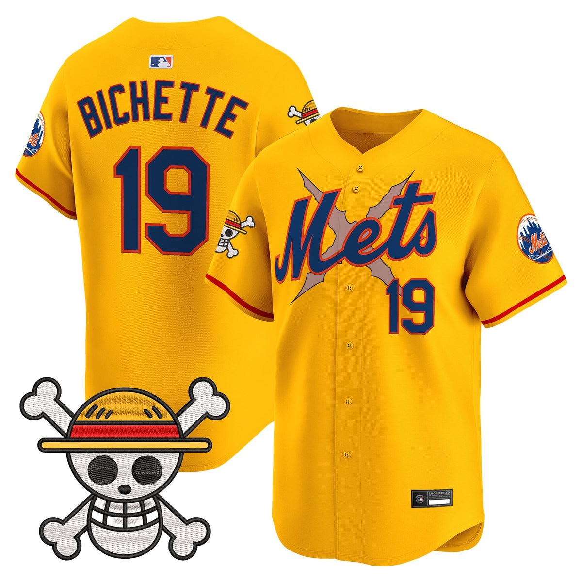 New York Mets x  OP Vapor Premier Limited Jersey - Stitched