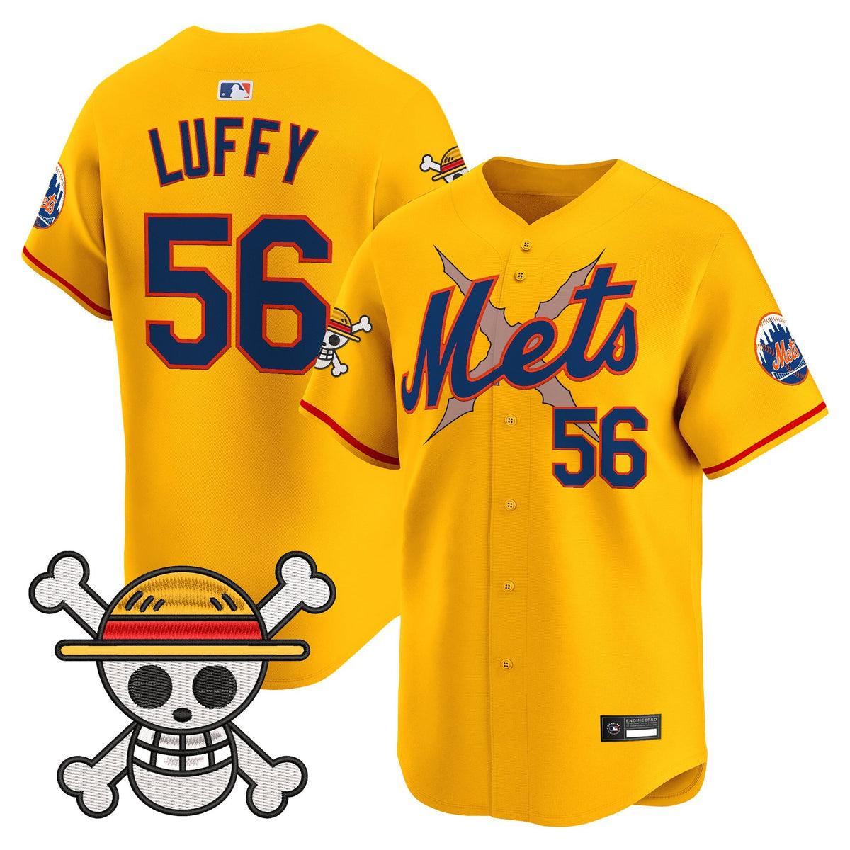 New York Mets x  OP Vapor Premier Limited Jersey - Stitched