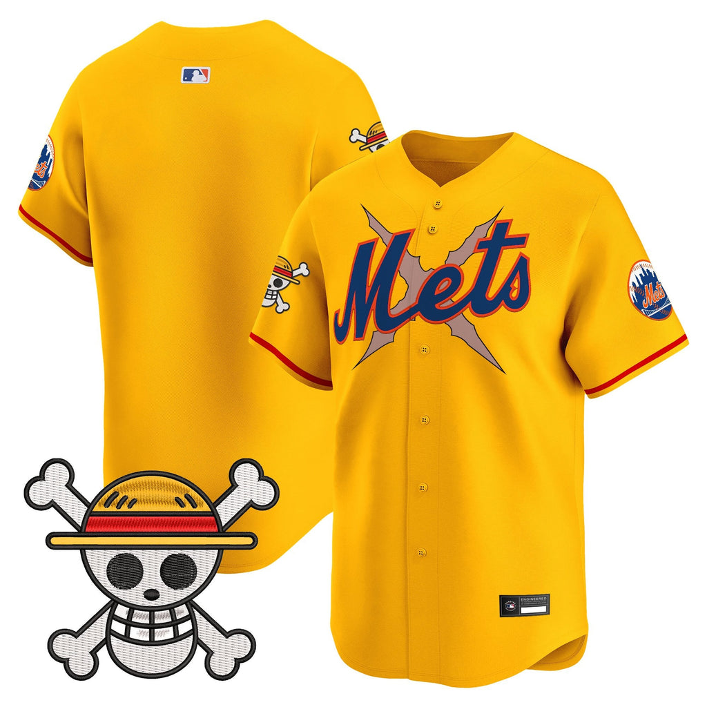 New York Mets x  OP Vapor Premier Limited Jersey - Stitched