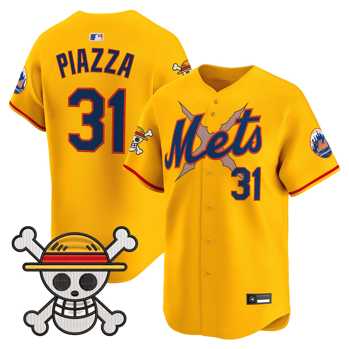 New York Mets x  OP Vapor Premier Limited Jersey - Stitched