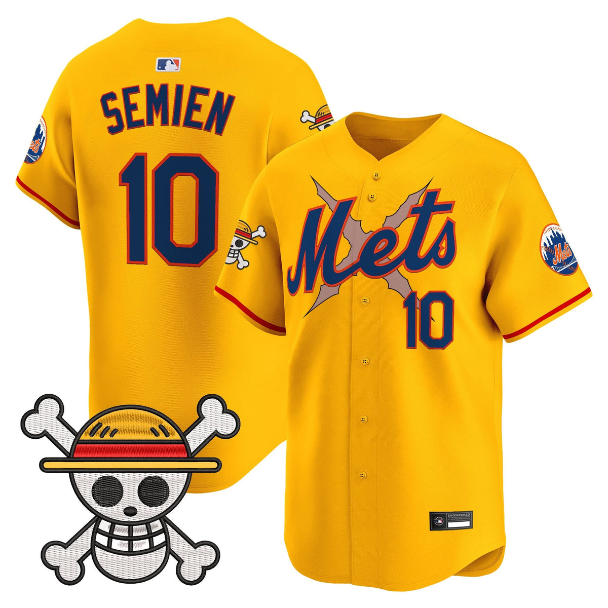 New York Mets x  OP Vapor Premier Limited Jersey - Stitched