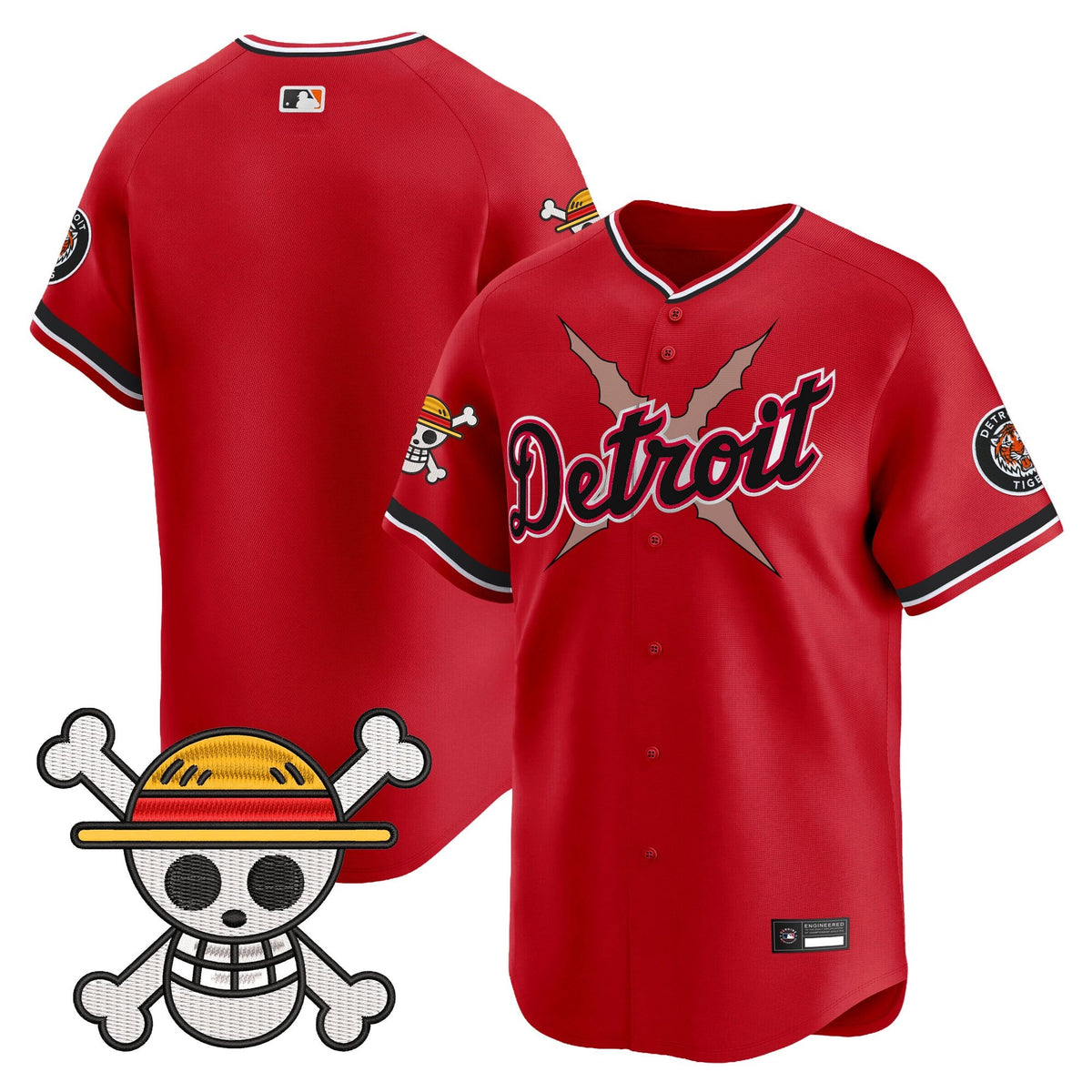Detroit Tigers x  OP Vapor Premier Limited Jersey - Stitched