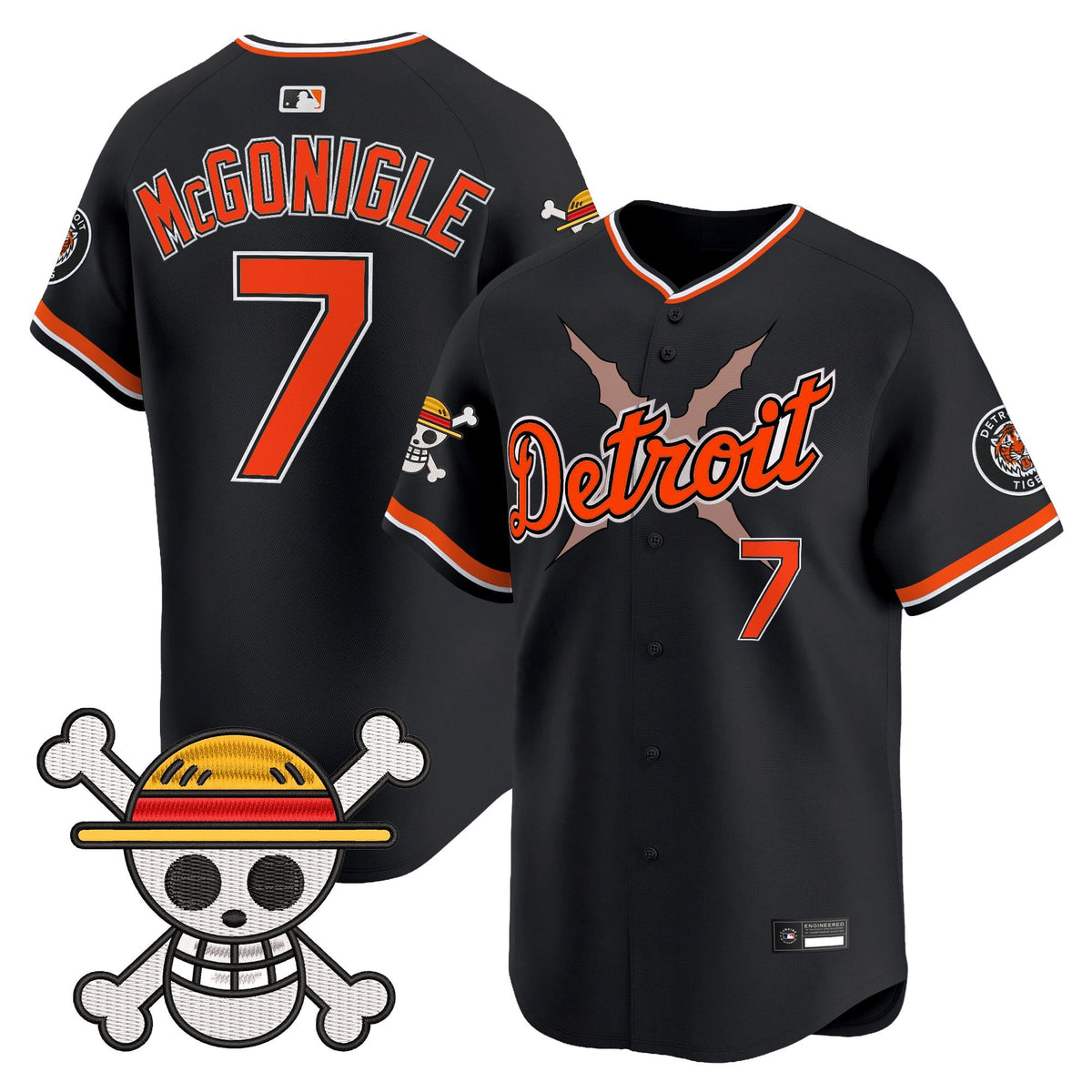 Detroit Tigers x  OP Vapor Premier Limited Jersey - Stitched