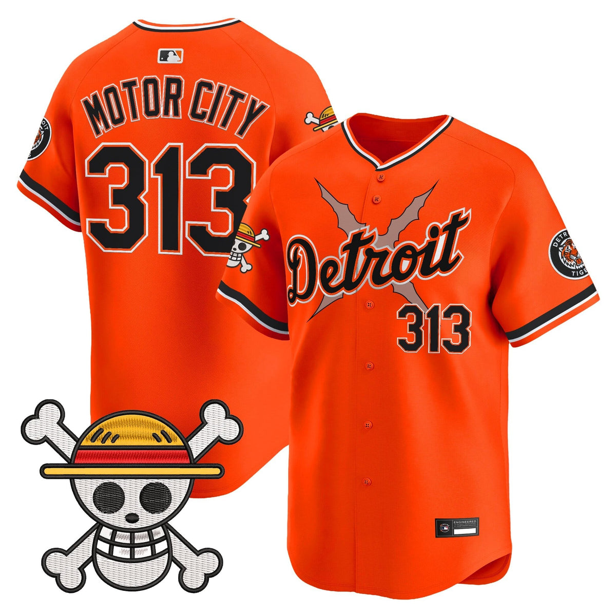 Detroit Tigers x  OP Vapor Premier Limited Jersey - Stitched
