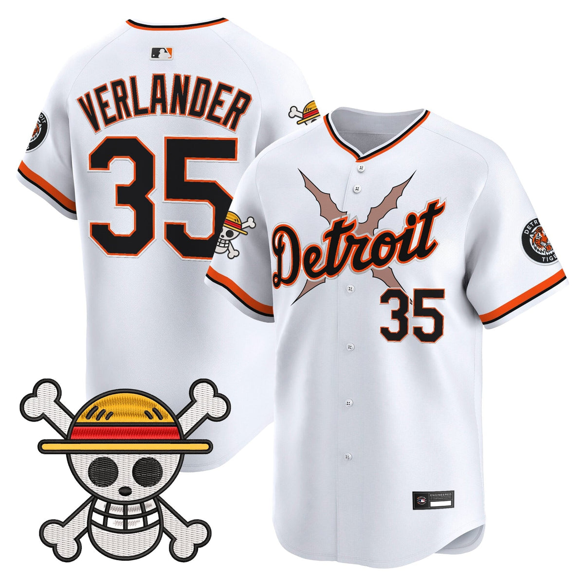 Detroit Tigers x  OP Vapor Premier Limited Jersey - Stitched